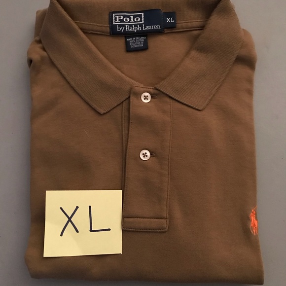 Polo Ralph Lauren Other - Men’s Polo Ralph Lauren Brown Polo sz XL